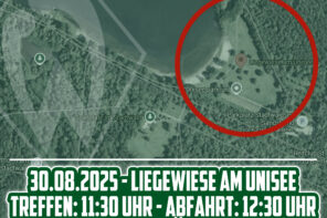 Mit dem Rad zum 1. Heimspiel!